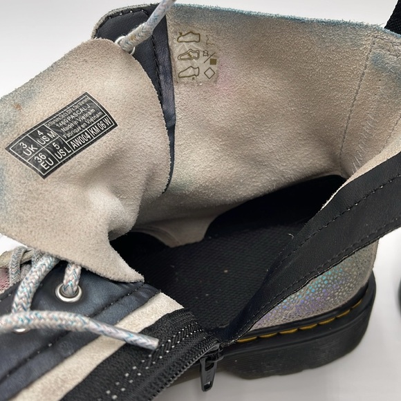 Dr. Martens 1460 Pascal Sparkle Iridescent Suede Boots - EU 36 (US Women’s 5) - Picture 4 of 13